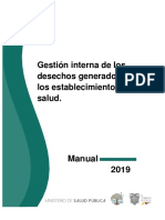 09.04.2019. MANUAL DESECHOS ESTABLECIMIENTOS SALUD - Rev Final PDF