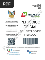 Ley de Cultura Del Estado de Hidalgo