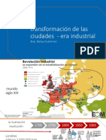 Transformación Ciudades Era Industrial