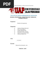 Empresa Importadora de Ropa para Hombre Terminado