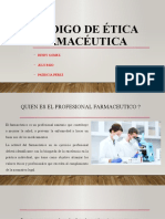 Código de Ética Farmacéutica