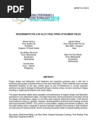 REQUIREMENTS FOR LOW ALLOY STEEL PIPING ATTACHMENT WELDS-Final PROOFED (FINAL)