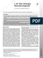 Evaluationofthesleepy Patient:: Differential Diagnosis