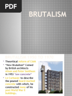 01 - Brutalism Sem 5