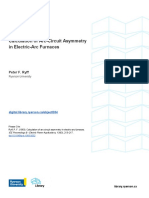 Calculation of Arc-Circuit Asymmetry in Electric-Arc Furnaces