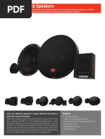 JBL Stage2 Speakers Spec Sheet English Compressed