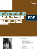 Gubaidulina Andthefeast Booklet PDF