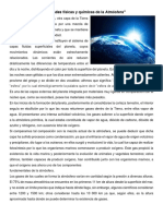 Propiedades Físicas y Químicas de La Atmósfera PDF