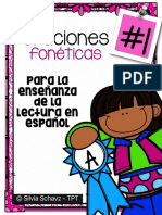 1 - Oraciones Fonéticas para Enseñar A Leer en Español #1 PDF