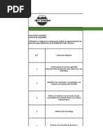 Recuperación Cronograma de Actividades