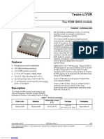 Teseo-LIV3R: Tiny ROM GNSS Module