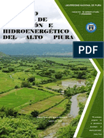 Informe Oficial Del Proyecto Hidroenergético Del Alto Piura