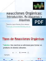 Reacciones Orgánicas PDF