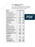 Taller Analisis Vertical y Horizontal