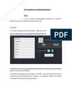 Elementos de Emprendimiento-Actividad