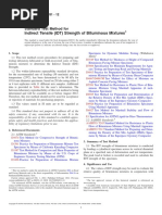 Indirect Tensile (IDT) Strength of Bituminous Mixtures: Standard Test Method For