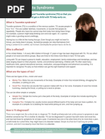 Tics and Tourette Fact Sheet Final PDF