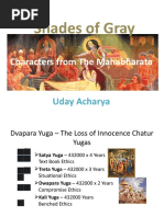 Shades of Gray: Characters From The Mahabharata