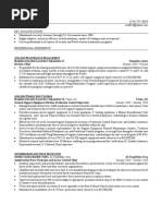 Resume Submission