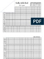 For 1 Year: Qadha Salah Chart