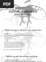 Documentary Editing Workshop