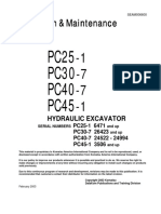 Komatsu PC45-1 User Manual PDF