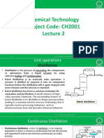 Chemical Technology Subject Code: CH2001