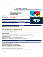 Hoja de Seguridad - Limpia Cristales