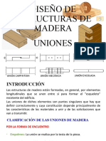 Uniones en Madera