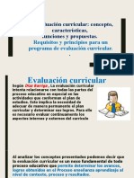 Evaluacion Curricular