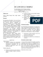 Informe-Pendulo Simple