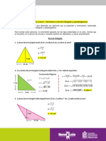 Solución Tarea 5. - Perímetro y Área de Triángulos y Paralelogramos