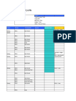 Odyssey Craft (PVT.) LTD.: Bulletin Tamplate