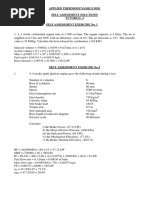 Applied Thermodynamics D201 Self Assessment Solutions Tutorial 4 Self Assessment Exercise No. 1