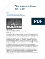 Antiguo Testamento Analisis de Genesis