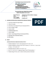 SOAL PTS Administrasi Infrastruktur Jaringan XII TKJ