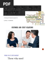 Customer Relations Training Program