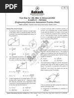 E-CAPS-11 - Class XI (FS) - Physics - Final