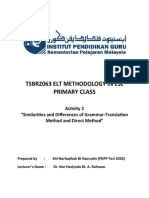 Similarities and Differences of GTM and DM (Faqihah)