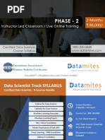 Datamites CDS Syllabus