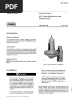 630 Series Regulators and Relief Valves: Instruction Manual