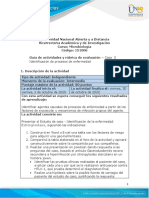 Guia de Actividades y Rúbrica de Evaluación - Unidad 2 - Caso 3 - Identificación de Procesos de Enfermedad