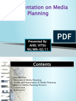 A Presentation On Media Planning