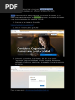 Manual Correo Hotmail
