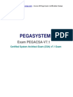 Pega CSAv7.1 Part-2 Dump