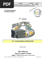 Cours D'automatique ITO BTS 1 2020