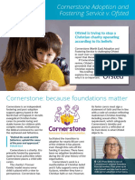 Cornerstone V Ofsted (The Christian Institute) PDF