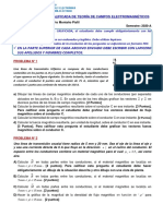 Segunda Práctica Calificada de Teoría de Campos Electromagnéticos 01 T - 2020-A