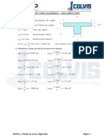 4.0 Diseño Losa Aligerada - Flexión, Corte, Temperatura y Deflexiones