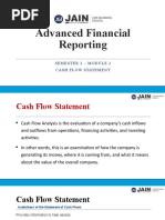 Advanced Financial Reporting: Semester 2 - Module 2 Cash Flow Statement